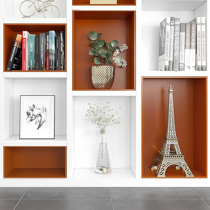 VEELIKE 15.7''x118'' Matte Caramel Brown Contact Paper for Cabinets Walls Self Adhesive Thick Brown Wallpaper Peel and Stick Removable Wall Paper Roll for Bathroom Living Room Countertops Table Shelf