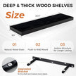 Fun Memories Deep Black Floating Shelf, 22.5