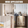 3 Set Solid Wood Wainscoting Panels Kit - Quick Installation Accent Wall Molding, Ready-to-Assemble Pre Made Wainscoting Wall Panel for Home Décor (78
