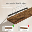QEEIG Floating Shelves for Wall 35.4