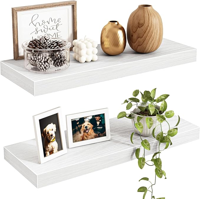 Fixwal Floating Shelves for Wall, 15.7