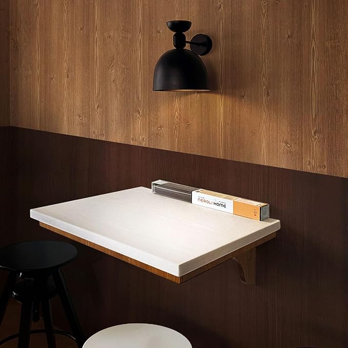 Deep Espresso Dark Walnut Wood Contact Paper - 17.3