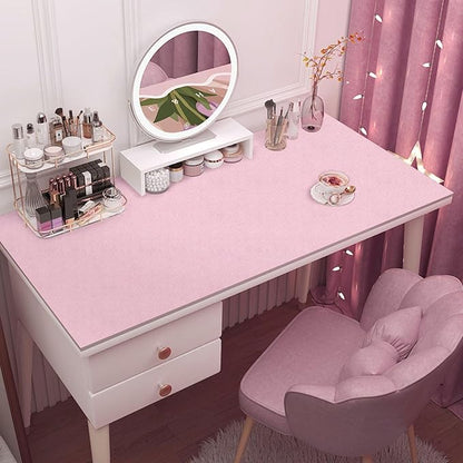 Abyssaly 15.7 inch X 118 inch Pink Wallpaper Embossed Self Adhesive Peel and Stick Removable Home Decorative Vinyl Film Cabinet Furniture Countertop Solid Color Shelf Paper Silk