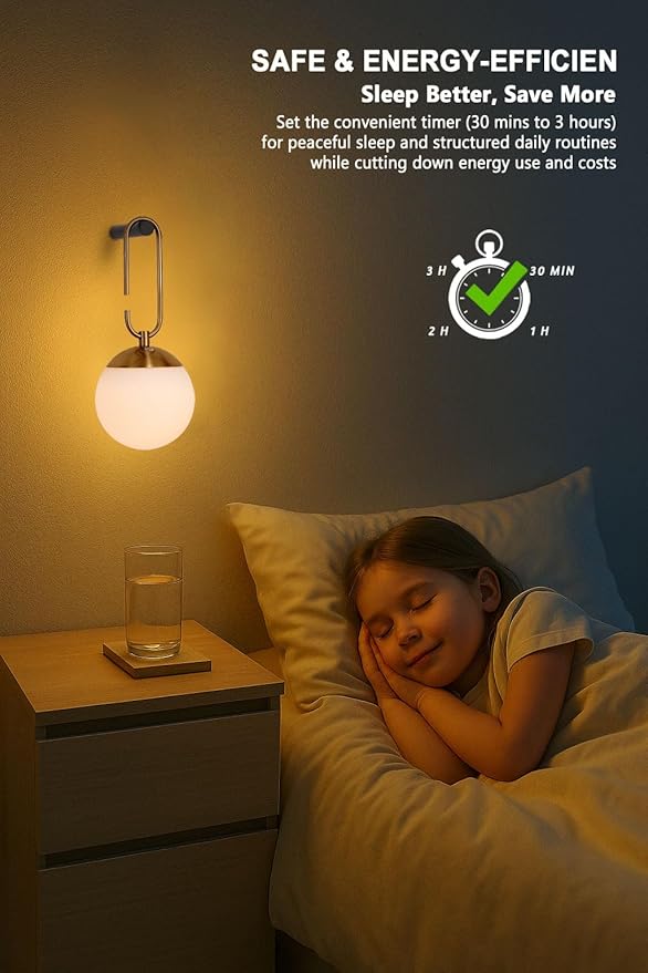 Battery Operated Wall Sconces Set of 2, Black & Gold Wireless Hanging Opal Glass Globe Wall Lamp with Touch & Remote, 12 RGB Colors & 3 Color Modes, Rechargeable Dimmable Wall Light for Bedroom