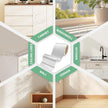 Peel and Stick Wallpaper Borders 390” x 2.36” Self Adhesive Mirror Frame Border Brushed DIY for Kitchen Bathroom Mirror Removal Border Sticker Wall Decor Cover 6.4 Sq.Ft, Brushed Sliver