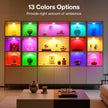 Puck Lights, Cadrim 13 Colors Changeable LED Puck Lightings, LED Lights for Bedroom, Under Cabinet Lights, Under Cabinet Lighting with 2 Wireless Remote Controls for Kitchen(6 Pack)