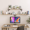 Wallniture Minori Wall Bookshelves for Living Room Decor, 36