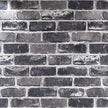 Okydoky Peel and Stick Wallpaper, Grey Brick Wallpaper for Home Decoration, Contact Paper Stick and Peel Backsplash, Vinyl Self Adhesive Wall Paper for House, Workshop&Office, 17.3