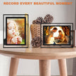 IZIDDO 8x10 Picture Frames Set of 2, Black Glass Photo Frame, Only for Tabletop Display, Gift Picture Frame, Horizontally or Vertically (8x10, Black)
