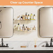 upsimples Acrylic Shelves for Bathroom Storage, 15
