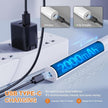Under Cabinet Lighting Wireless with Remote,Rechargeable Battery Operated Closet Lights,3 Color Magnetic Dimmable led Strip Lights,Under Counter Lights for Kitchen,Shelf,Bedroom (White-2PCS, 20cm)