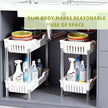 4-Tier Standing Shelf Unit with Drainage Baskets – Sturdy Bathroom & Shower Organizer, Over The Toilet Storage, Space-Saving Shelf for Bathroom Essentials, Towels, & Toiletries