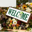 Irish Welcome Sign, Irish Gnome Decor, Decorative Wooden Signs and Plaques, St Patricks Day Themed Decoration for Front Door, Modern Farmhouse Home Decor, Housewarming Decors, 9.5x3.1x1 inches