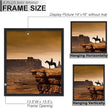 A PLUS MAX 14x16 Picture Frame Set of 3, Black Engineered Wood Frame for 14 x 16 Inch Picture Poster Photo, Light Weight 14 by 16 Frame with Wood-grain for Wall - 3 Pack/Black/14 x16