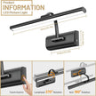 AIFEI Picture Lights for Wall Battery Operated, Rechargeable Wireless Picture Light with Remote Control, Dimmable Art Lighting for Paintings, Gallery Frame Display Light, 16