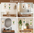 2 Pcs Modern Boho Wooden Rainbow Wall Shelves Shelf Decor, Wood Wall Mount Book Shelf, Floating Shelves for Living Rooms Bathroom Wall Decor Display (03)