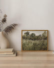 InSimSea Framed Canvas Wall Art Vintage Decor, Small Canvas Wall Art, Living Room Desk Decor, Vintage Farmhouse Wall Decor for Bedroom Living Room, Ready to Hang Wall Artwork, 8