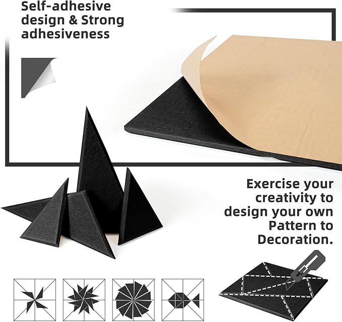Art3dwallpanels 18 Pack Acoustic Panels 12