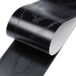 LaCheery Black Wood Mirror Frame Border Peel and Stick Mirror Border Tape Black Wallpaper Borders for Bathroom Mirrors Borders Sticker Waterproof Removable Bulletin Board Wall Paper Trim Decor 3