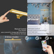 Rechargeable Picture Light,16in Metal Wireless Art Light Display Lamp with Remote,Dimmable and Timer Picture Lights for Paintings,3 Modes,Dartboard Light for Frame Picture Gallery Portrait
