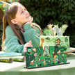 St Patricks Day Decor for Table Happy St Patrick's Day Decoration Wooden Centerpieces Rustic Farmhouse Sign for Tabletop Home Shelf Office St Patricks Day Party Decoration Green