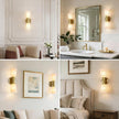 Wall Sconces Set of 2 for Bathroom, Modern Indoor Vanity Light Fixtures 15