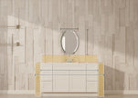 VocalStar Frameless Oval Mirror, 18