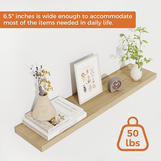 Fun Memories Floating Shelves for Wall, 30