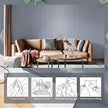 wishFIRE Grey Blue Textured Peel and Stick Wallpaper 15.7