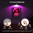 3 Pack Picture Lights for Wall, 13 RGB Color Rechargeable Battery Operated wall lights, Picture Frame lights with 3 Lighting Modes, Wireless Magnetic Painting Light with Remote Control Timer, (White)