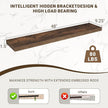 48 Inch Floating Shelves, 48