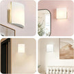 8 inch LED Wall Sconce Lights, Indoor Wall Decro Lighting, 1-Light Wall Light Fixture for Hallway Stairwell Bedroom Living Room Picture Decor Lighting, Support Dimmable