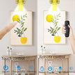 3Pcs Picture Painting Light Battery Operated with Remote Control, 16 RGB Color Magnetic Led Art Spotlight for Picture Frame Display Party Home Wall Decor Puck Light,Gold