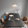 Peel and Stick Wallpaper Wood Contact Paper Black Wood Grain Wall Paper Thicken Textured Waterproof Easy to Clean Decorative Self-Adhesive Film for Cabinets and Drawers Surfaces 17.5In X 118In