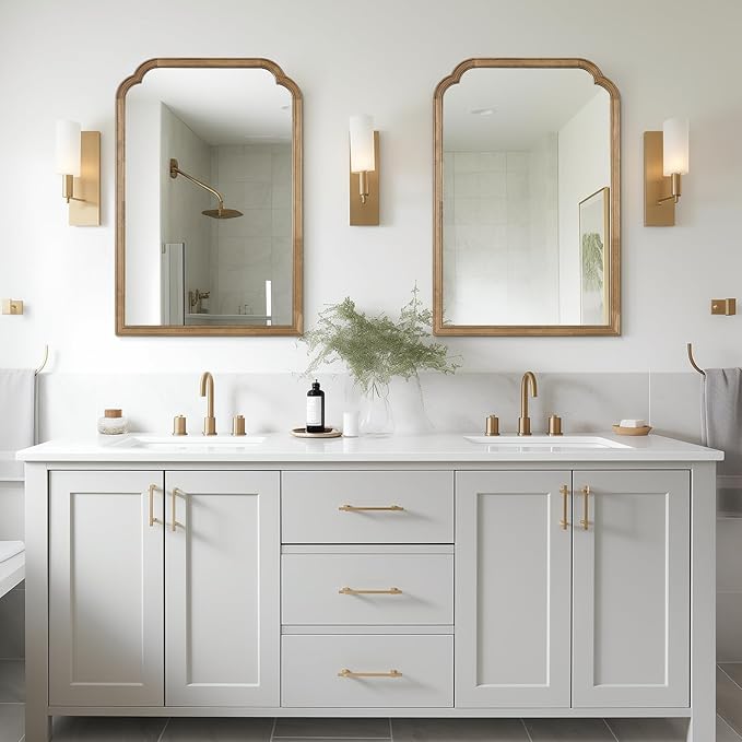 WallBeyond Wood Bathroom Mirrors for Wall Mounted, 24