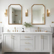 WallBeyond Wood Bathroom Mirrors for Wall Mounted, 24