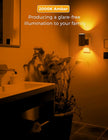 Lohas Dimmable Night Lights - 4 Pack, Dusk to Dawn Sensor, Soft Yellow Light for Kids' Bedroom, Bathroom, Hallway & Nursery