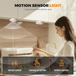 4 Pack Under Cabinet Lights with Charging Station, Rechargeable Under Cabinet Lighting with Remote, 3 Color Temps & 12 RGB, Dimmable Motion Sensor Lights for Kitchen, Pantry and Shelf