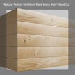 BAOBAB WORKSHOP Wood Floating Shelves for Bathroom Wall - Long Shelf 36 inch - Floating Wooden Shelves for Bedroom Kitchen Living Room - Natural Wood Shelves, 36 x 6.7 Inch, Set of 2