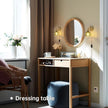 Plug in Wall Sconce, Green Tulip Glass Lampshade Wall Light Plugin Corded for Bedside Bedroom Doorway