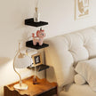 Small Floating Shelves Mini Shelves Hanging Display 5 Inch Wall Shelf for Bathroom Livingroom Bedroom,3 Pack, with 2 Types of Installation, Great for Room Decor