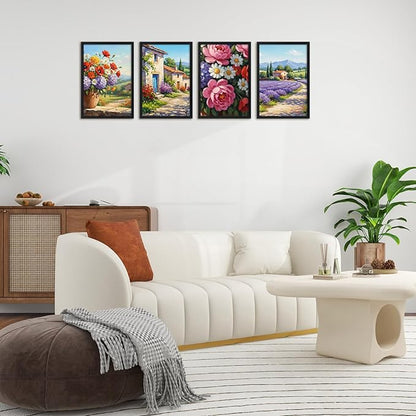 Hoikwo 18 Packs 8x12 Black Plastic Multi Picture Frames Set with Plastic Cover, for Family Photos, Artwork, Light Weight Bulk 8 by 12 Frames Pack for Wall Hanging and Table, Stylish Picture Frames