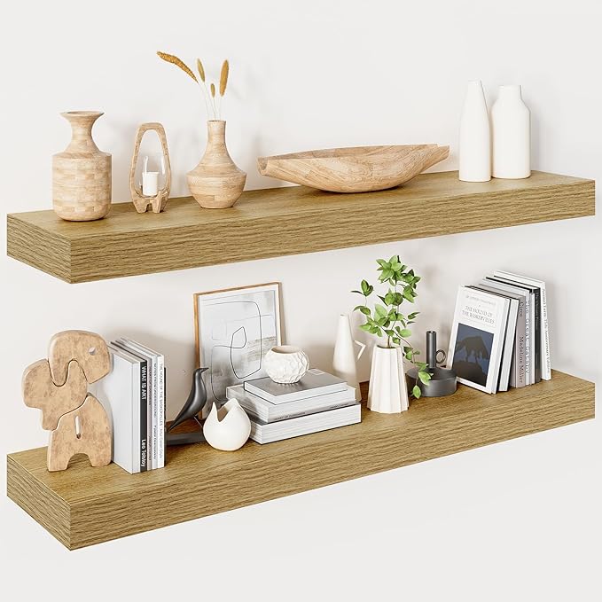 Heimlove Floating Shelves for Wall 36 Inches Long,9.3