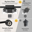8-Light Bathroom Light Fixtures, 51