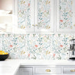Floral Peel and Stick Wallpaper Boho Floral Contact Paper 16.9