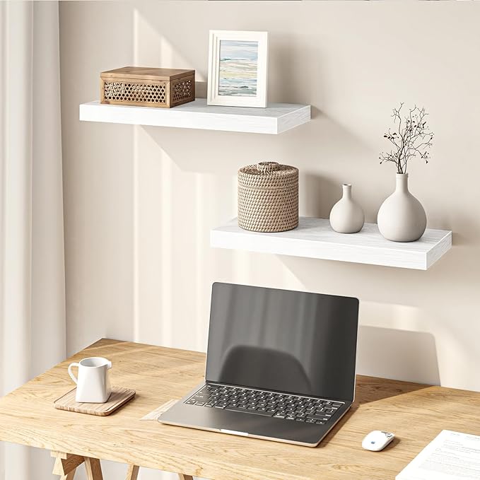Fixwal Floating Shelves for Wall, 15.7