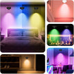 Battery Operated Painting Light, Magnetic Picture Light with Remote Dimmable and Timer, 13 Color RGB Wall Decor Puck Lights,Art Display Light for Picture Frame Paintings 3 White