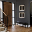 wishFIRE Black Grey Textured Peel and Stick Wallpaper 15.7