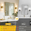 Bathroom Wall Sconce, Modern Indoor Vanity Light Fixtures 15