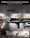 EZVALO Under Cabinet Lighting with Charging Station, Rechargeable Motion Sensor Light Indoor, Dimmable Closet Lights Wireless, 6500K, Motion Activated Under Counter Lights for Kitchen,Pantry(3 Pcs)